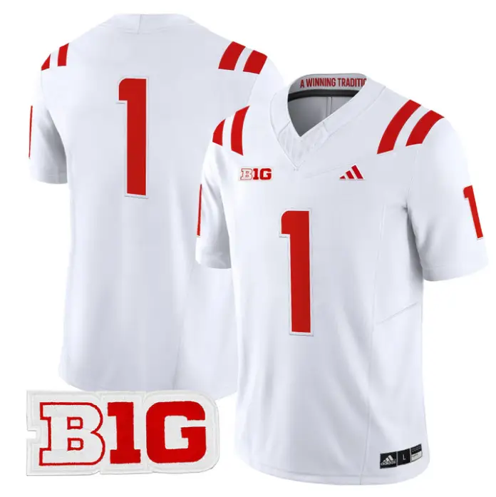 Team Jersey Blank Nebraska Cornhuskers 2026 Vapor Limited Stitched by My Store NCAA Football Jerseys