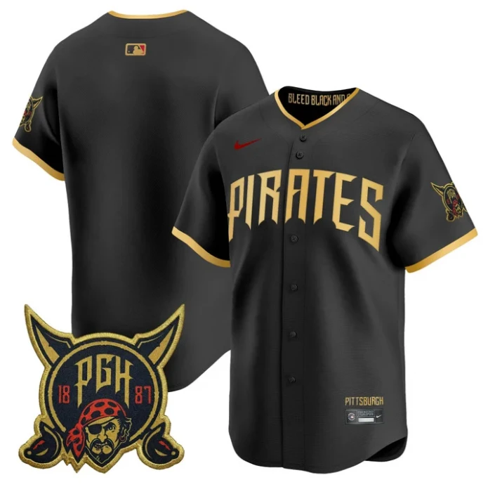 Team Jersey Blank Pittsburgh Pirates 2026 City Connect Stitched by My Store