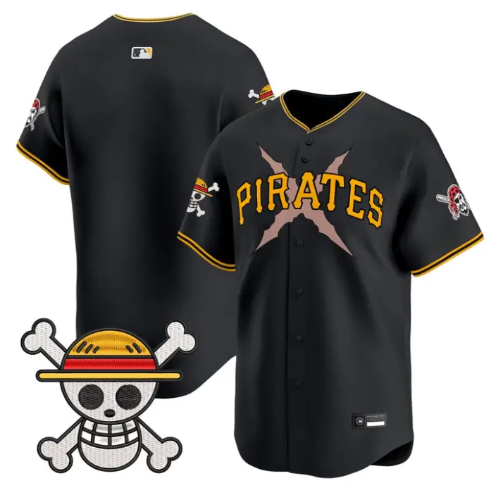 Team Jersey Blank Pittsburgh Pirates One Piece Premier Stitched by My Store
