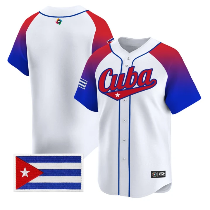 Team Jersey Blank Team Cuba 2026 World Baseball Classic Stitched by My Store