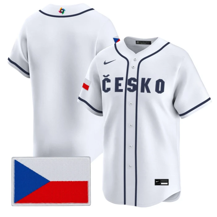 Team Jersey Blank Team Czechia 2026 World Baseball Classic Stitched by My Store