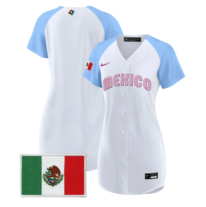 Team Jersey Blank Team Mexico 2026 World Baseball Dress Stitched by My Store