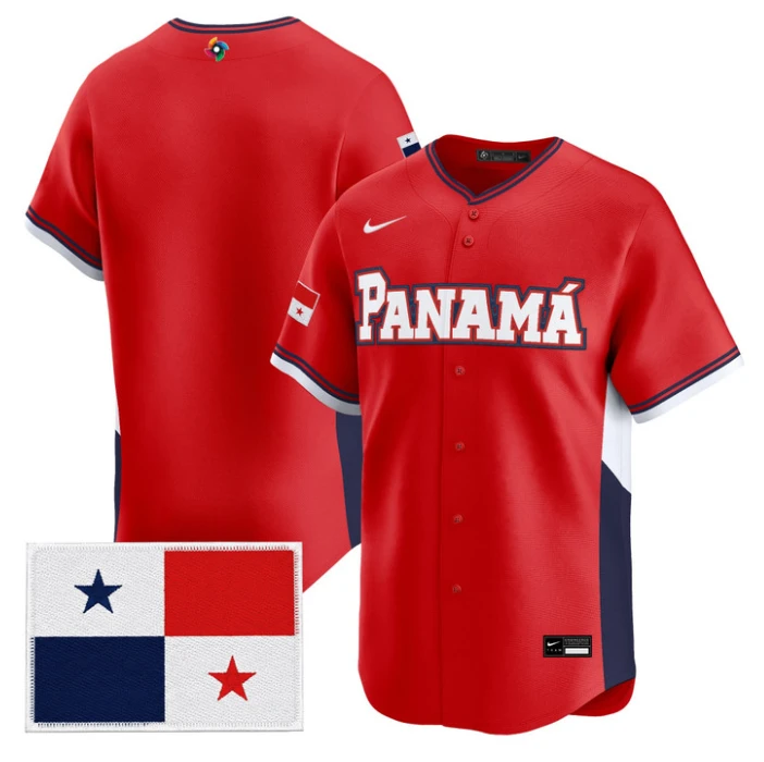 Team Jersey Blank Team Panama 2026 World Baseball Stitched by My Store