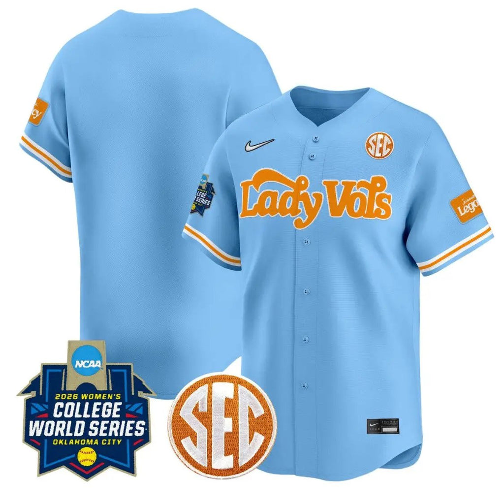 Team Jersey Blank Tennessee Vols Softball 2026 World Series Stitched by My Store