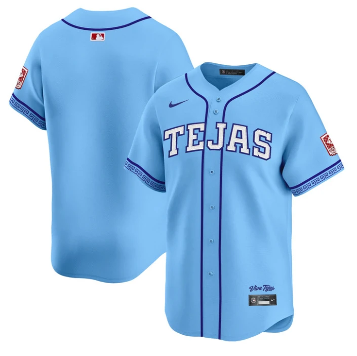 Team Jersey Blank Texas Rangers 2026 City Connect Premier Stitched by My Store