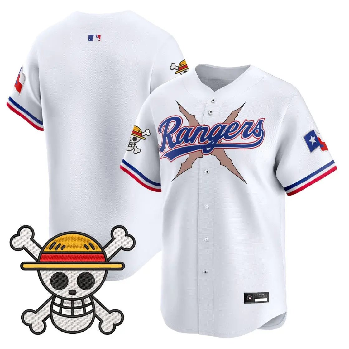Team Jersey Blank Texas Rangers One Piece Premier Limited Stitched by My Store