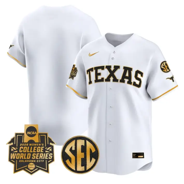 Team Jersey Blank Texas Softball 2026 World Series Stitched by My Store