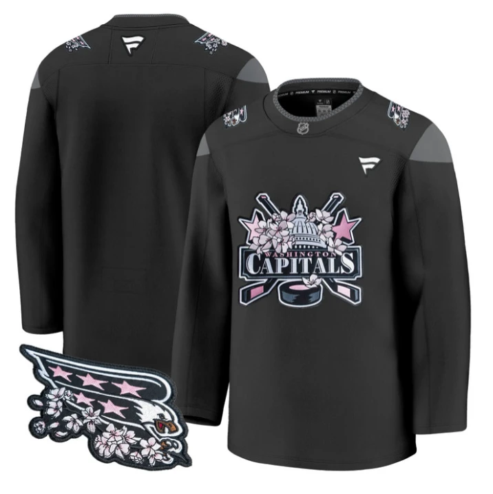Team Jersey Blank Washington Capitals 2026 Premium Stitched by Hockey David