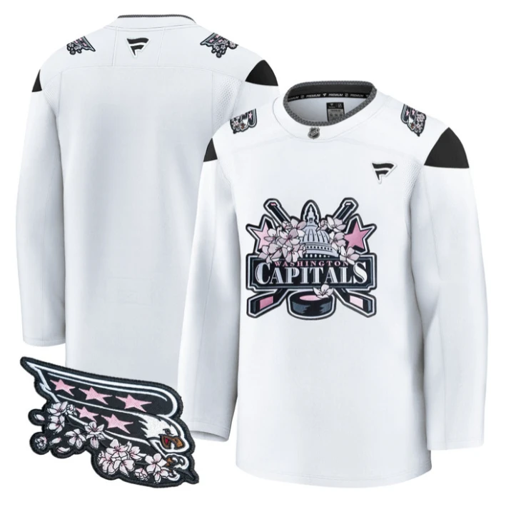 Team Jersey Blank Washington Capitals 2026 Premium Stitched by Hockey David