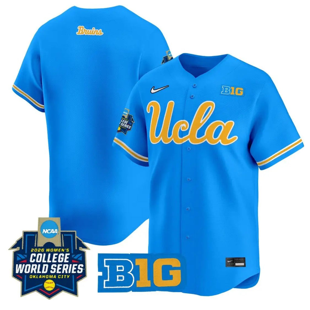 Team Jersey Blue UCLA Bruins Softball 2026 World Series Stitched by My Store