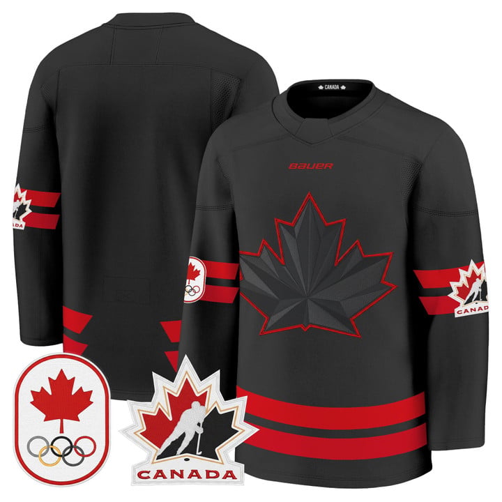 Team Jersey Canada Olympic Premium Hockey 2026 Stitched by Hockey David
