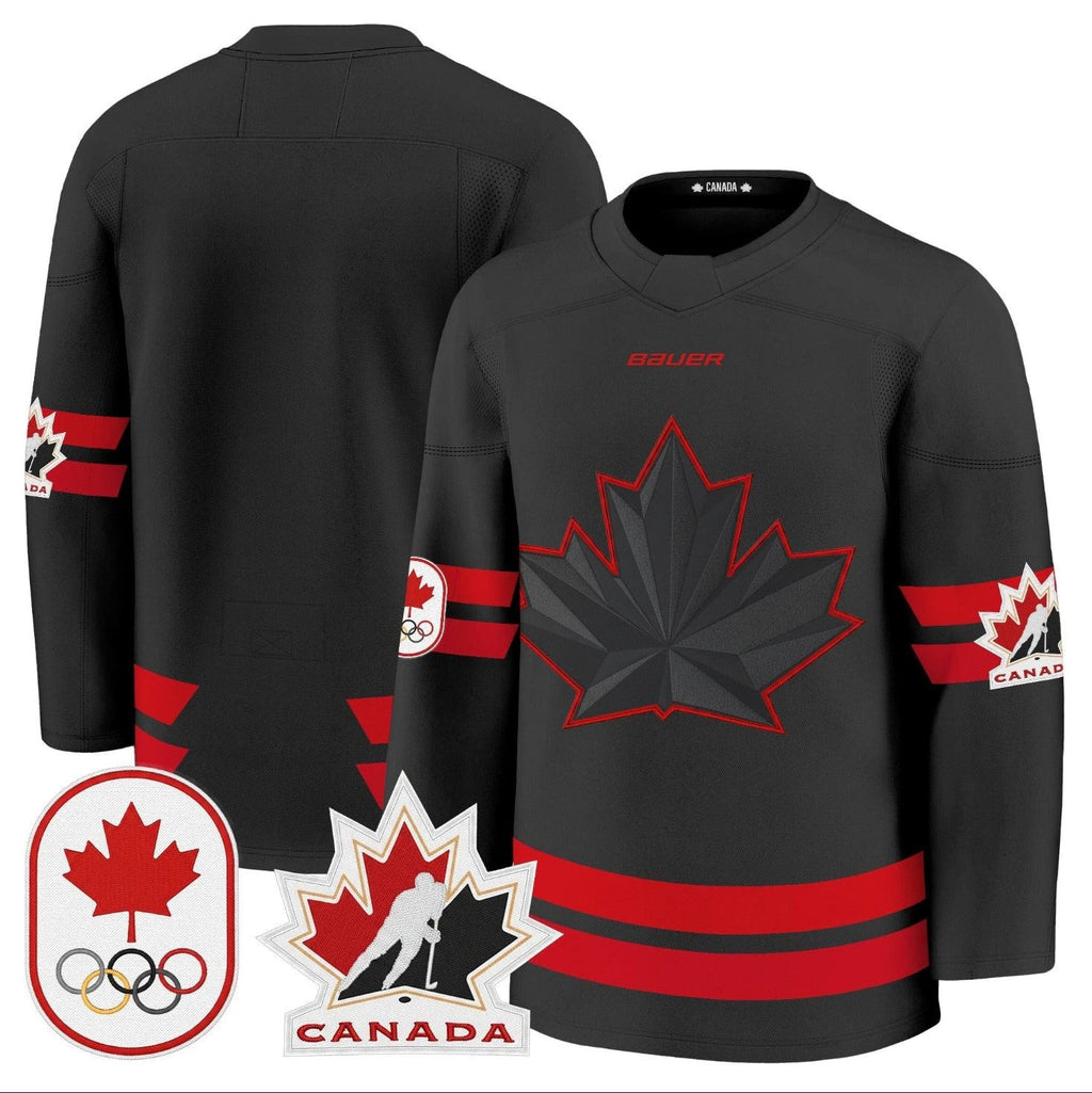 Team Jersey Canada Olympic Premium Hockey Stitched by Hockey David