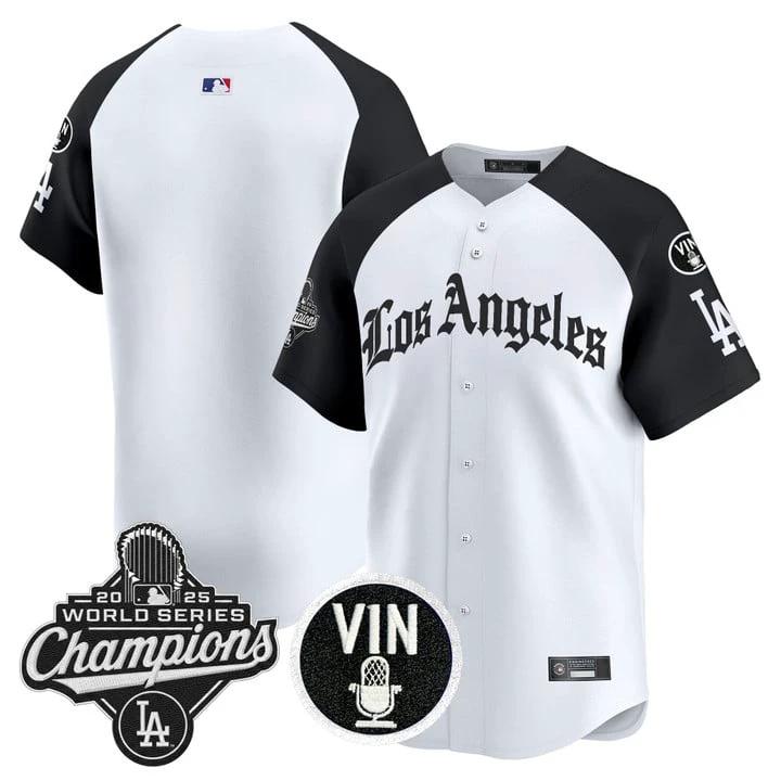 Team Jersey Dodgers 2025 World Series Champions LA Gothic Edition by My Store