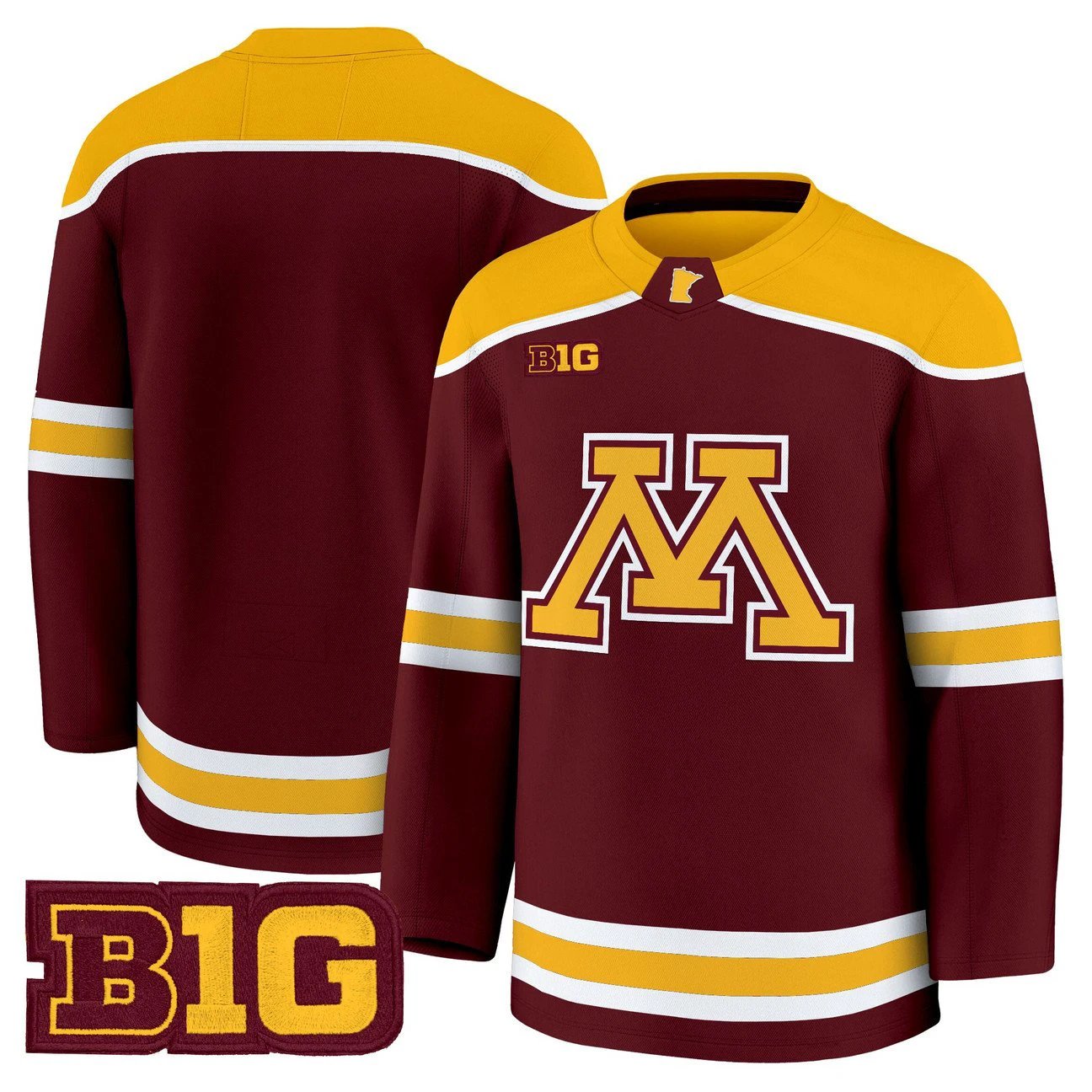 Team Jersey Minnesota Golden Gophers 2025-26 Premium Stitched by Hockey David