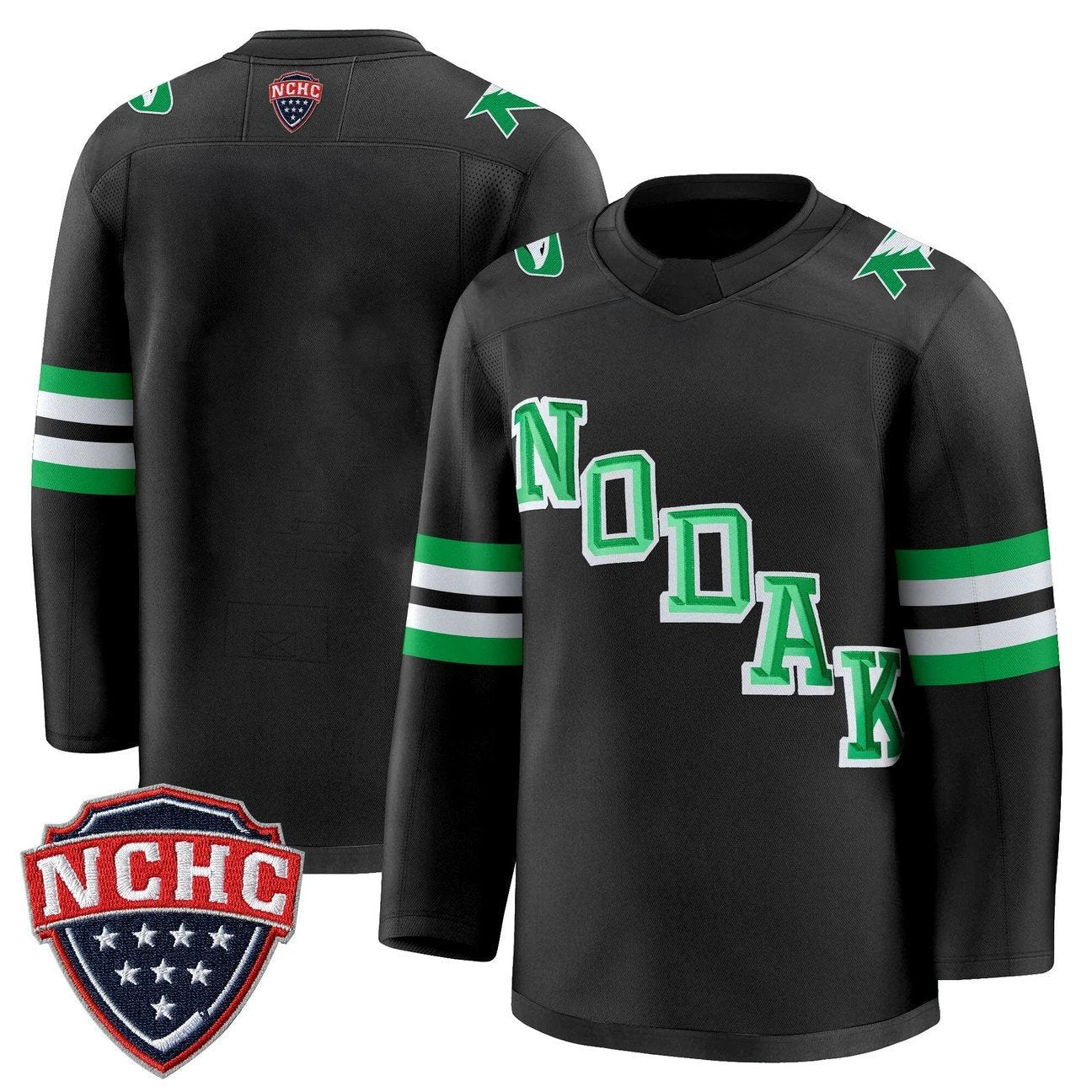 Team Jersey North Dakota Fighting Hawks 2025-26 Stitched by Hockey David