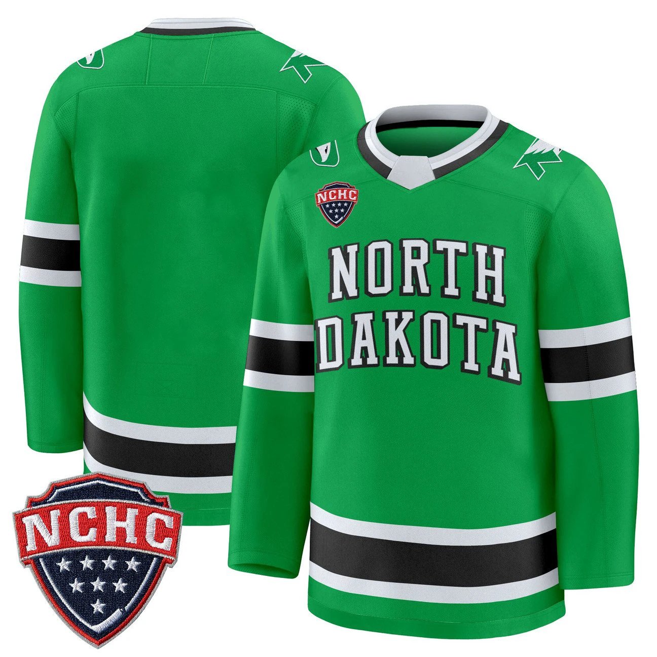 Team Jersey North Dakota Fighting Hawks 2025-26 Stitched by Hockey David