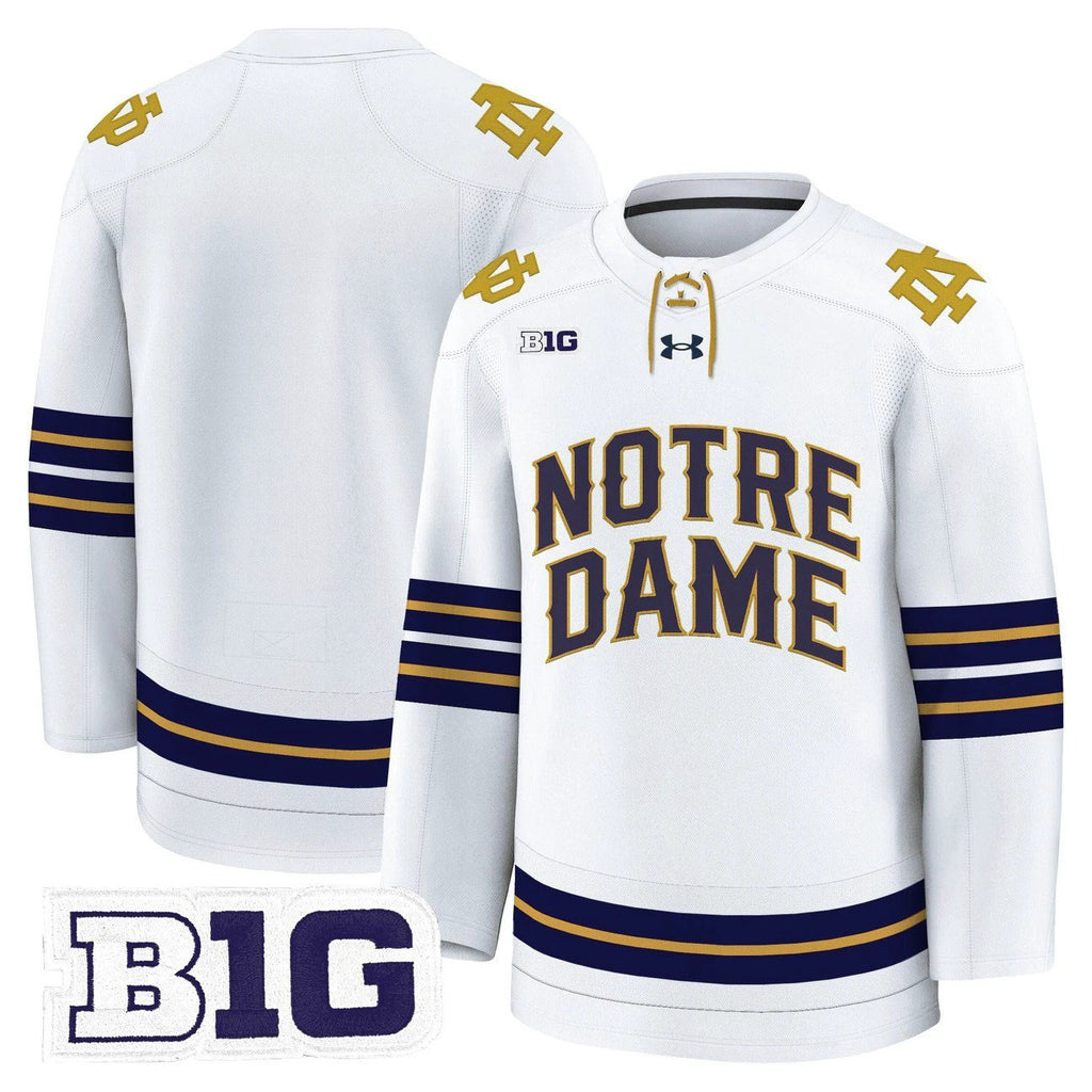 Team Jersey Notre Dame Fighting Irish 2025-26 Premium Stitched by Hockey David