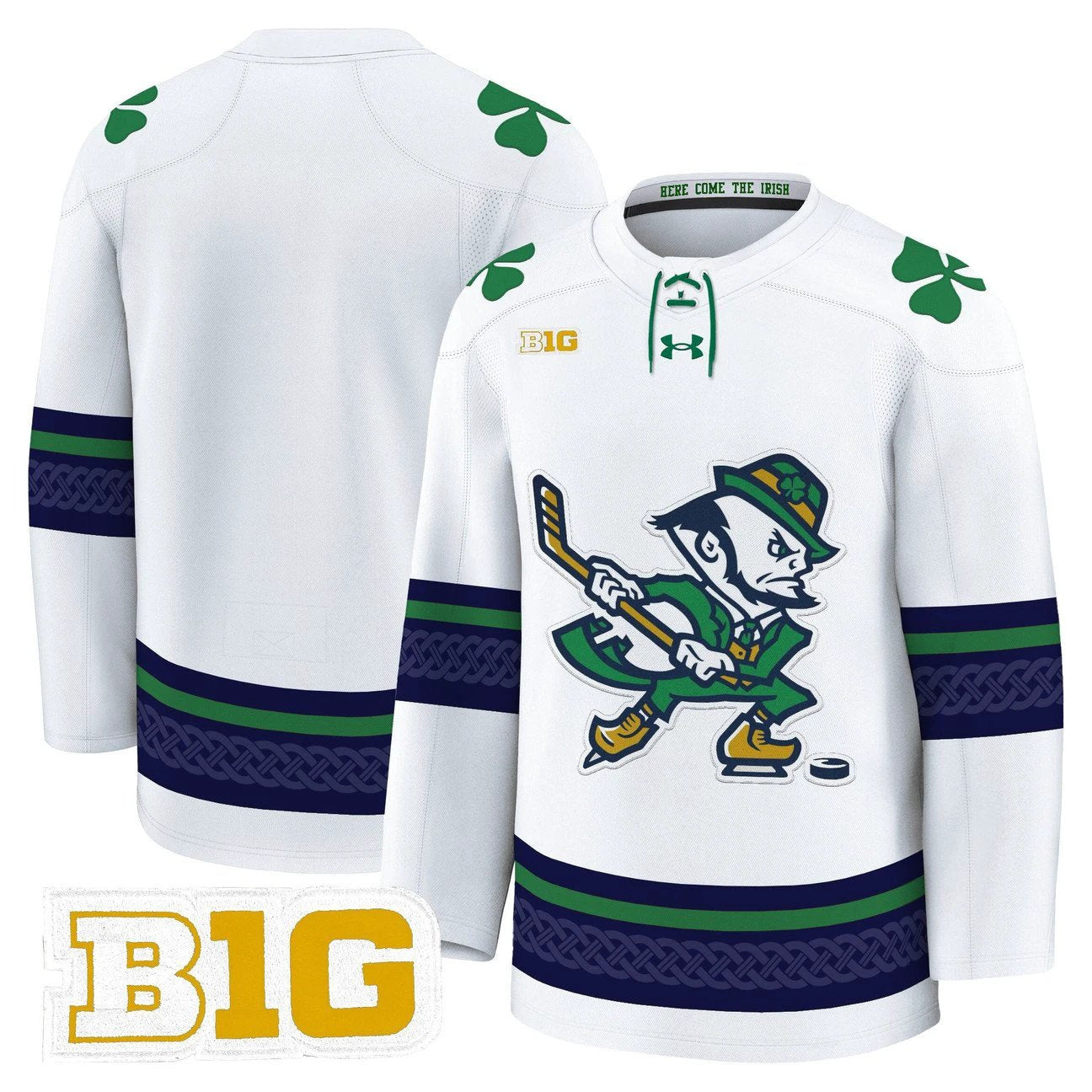 Team Jersey Notre Dame Fighting Irish 2025-26 Premium Stitched by Hockey David