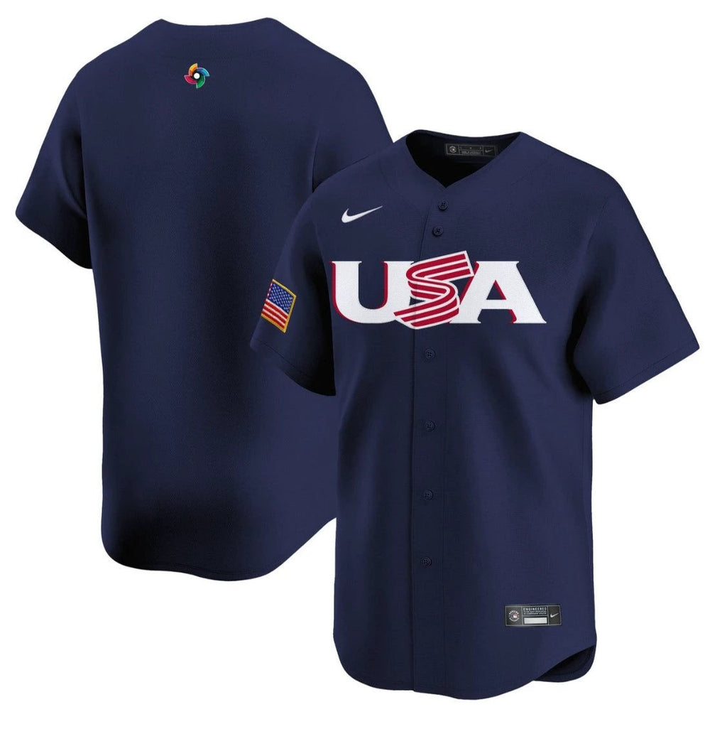 Team Jersey Projected Team USA World Baseball Classic 2023 Style 2026 Roster by My Store