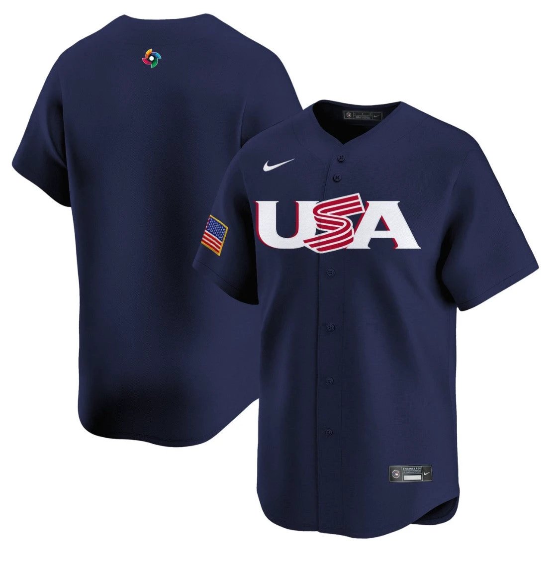Team Jersey Projected Team USA World Baseball Classic 2023 Style 2026 Roster by My Store