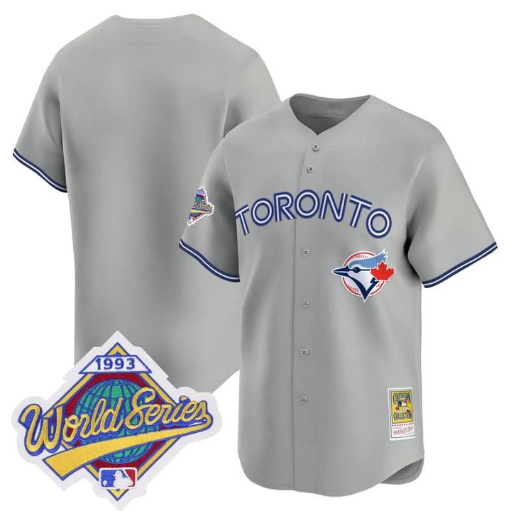 Team Jersey Toronto Blue Jays 1993 World Series Throwback Stitched by My Store