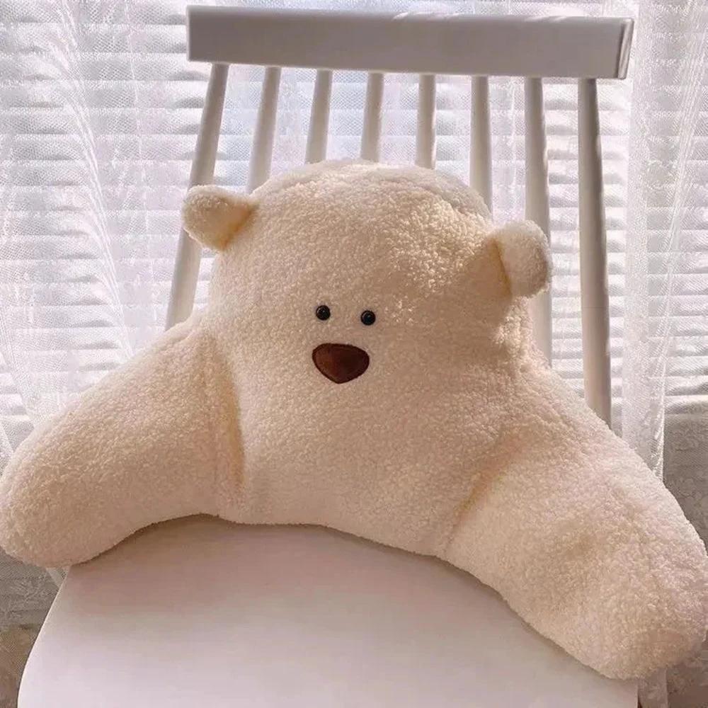 Teddy Shape Waist Backrest Cushion by Casa & Beyond