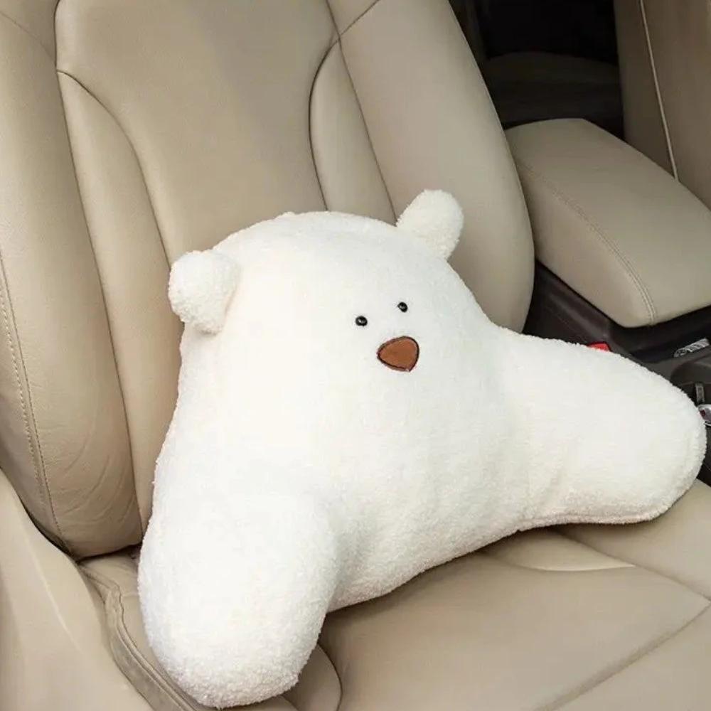 Teddy Shape Waist Backrest Cushion by Casa & Beyond