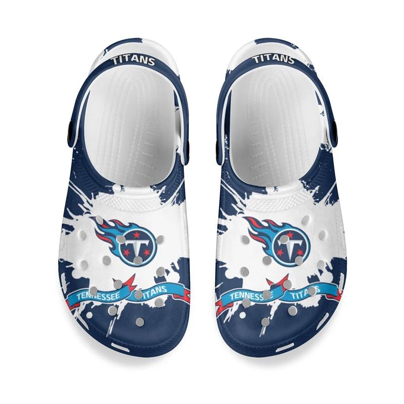 Tennessee Titans Crocs Unisex Clogs Clog Shoes by Crocs