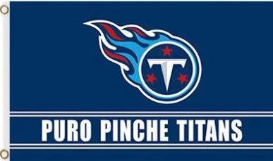 Tennessee Titans Puro Pinche Flag 3X5 Ft Polyester Banner USA 90x150cm by flagsjustdoit