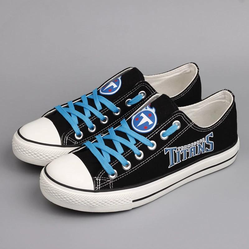 Tennessee Titans Low Top Canvas Sport Sneakers Shoes For Men Women Fans by Crocs