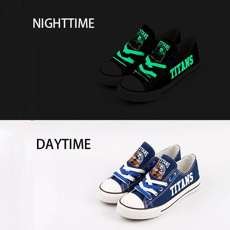 Tennessee Titans Low Top Canvas Sport Sneakers Shoes For Men Women Fans by Crocs