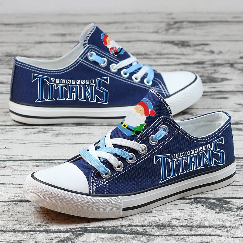 Tennessee Titans Low Top Canvas Sport Sneakers Shoes For Men Women Fans by Crocs