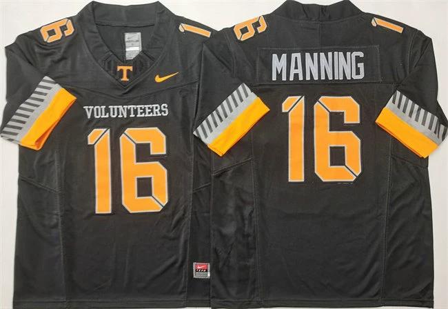 Tennessee Volunteers #16 Peyton Manning Jersey F.U.S.E. Football Stitched by My Store NCAA Football Jerseys