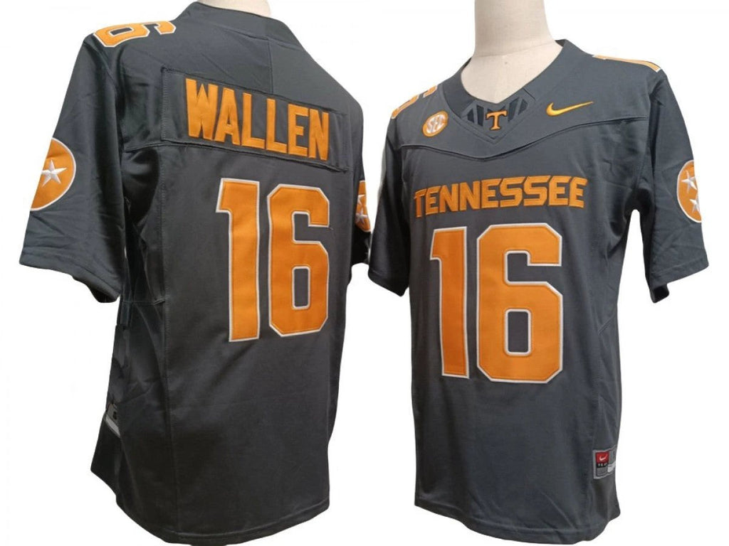 Tennessee Volunteers #16 Vapor F.U.S.E. Limited Football Jersey - Morgan Wallen Stitched by My Store NCAA Football Jerseys