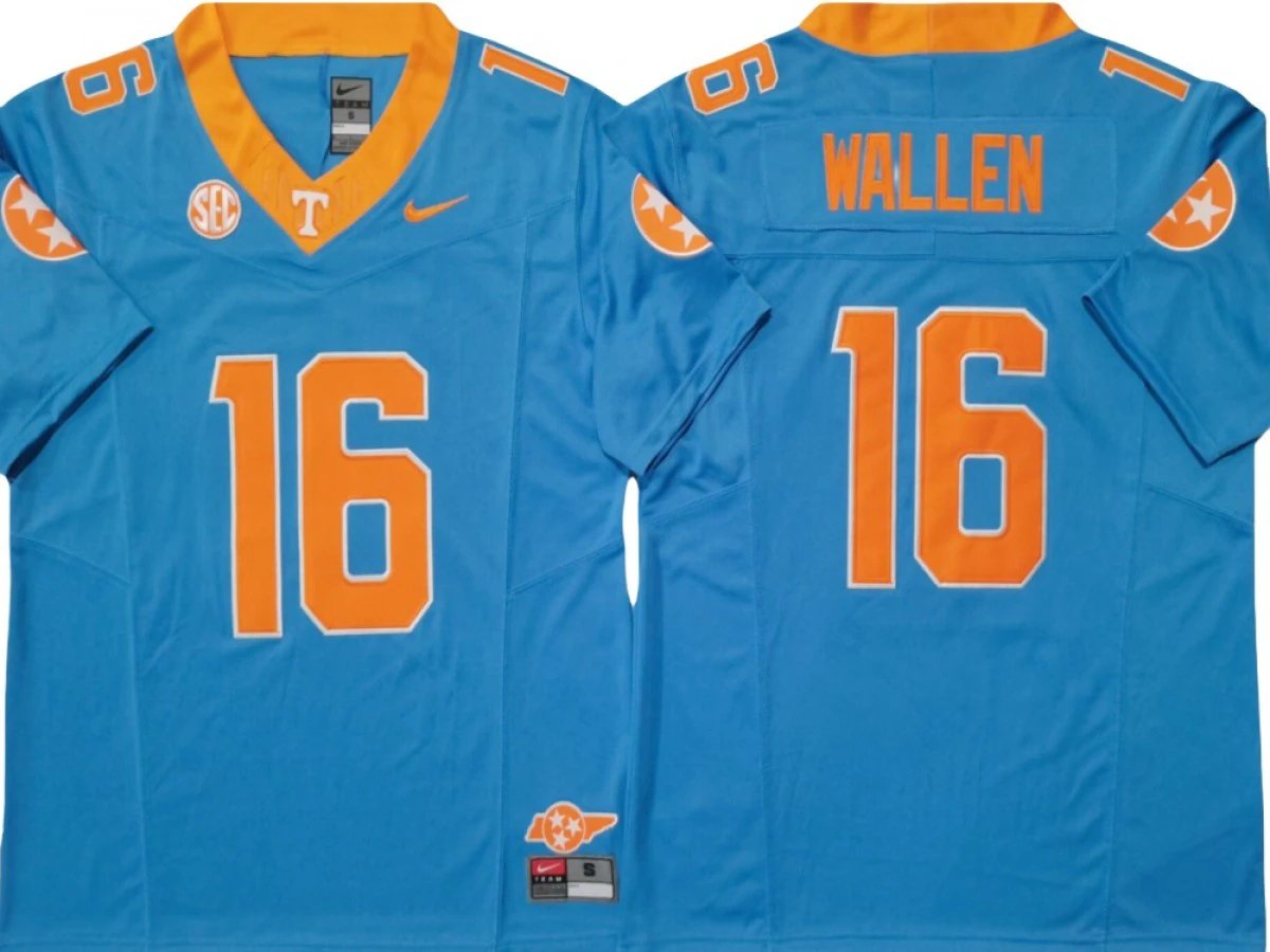 Tennessee Volunteers #16 Vapor F.U.S.E. Limited Football Jersey - Morgan Wallen Stitched by My Store NCAA Football Jerseys