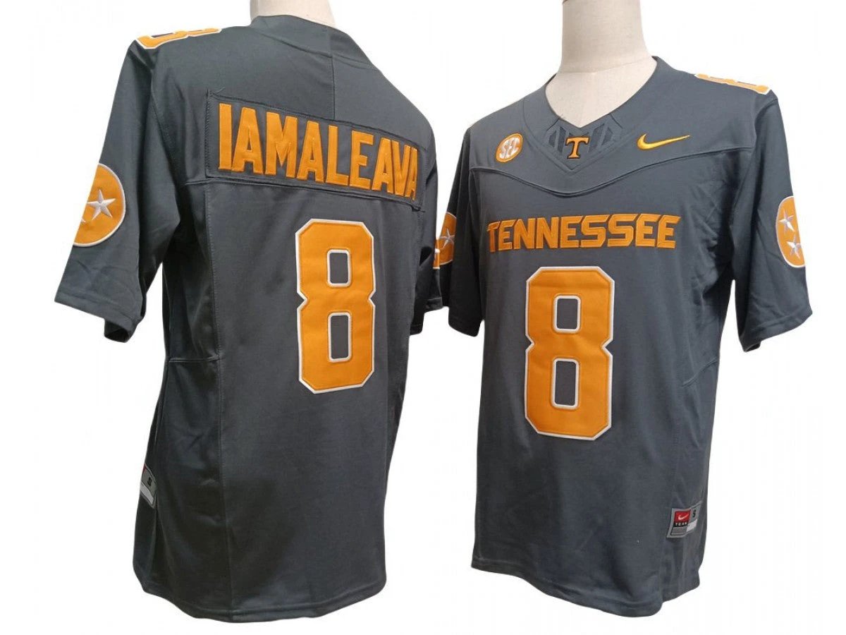 Tennessee Volunteers #8 Nico Iamaleava Vapor F.U.S.E. Limited Football Jersey Stitched by My Store NCAA Football Jerseys