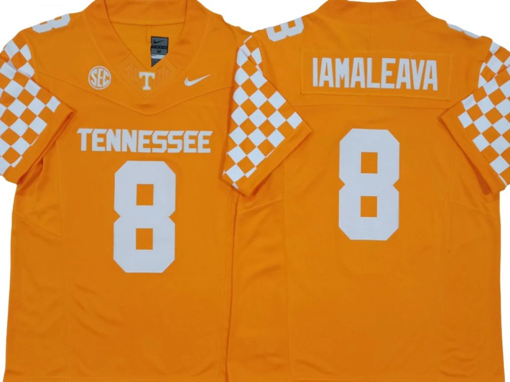 Tennessee Volunteers #8 Nico Iamaleava Vapor F.U.S.E. Limited Football Jersey Stitched by My Store NCAA Football Jerseys
