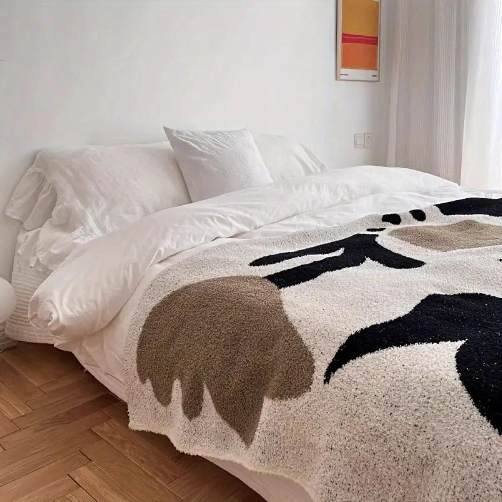 Terra Flow Cosy Throw Blanket by Casa & Beyond