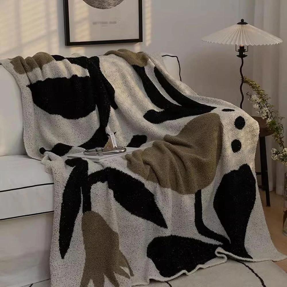 Terra Flow Cosy Throw Blanket by Casa & Beyond