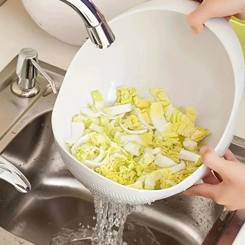 Terra Flow Wash & Drain Colander by Casa & Beyond US
