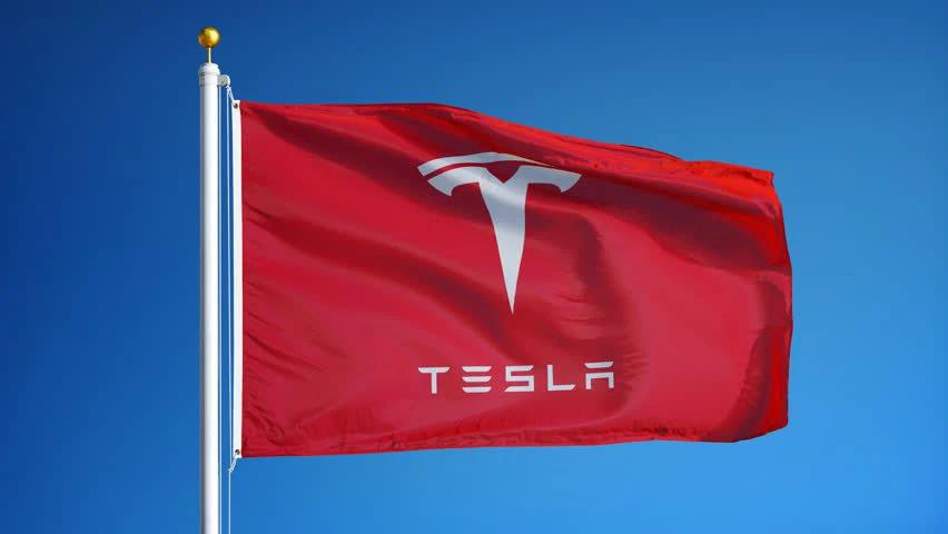 Tesla Flag 3X5 Ft Polyester Banner USA 90x150cm by flagsjustdoit
