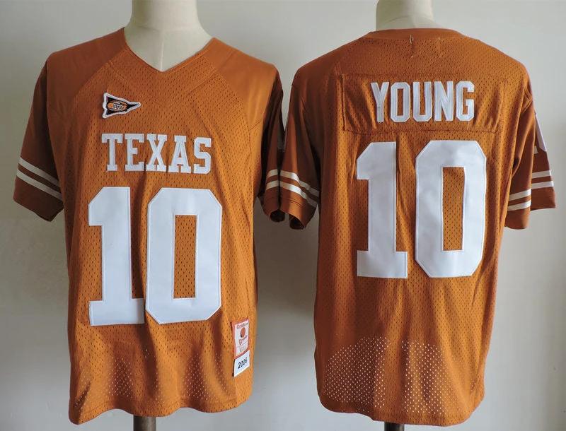 Texas Longhorns #10 Vince Young College Football Jersey by My Store