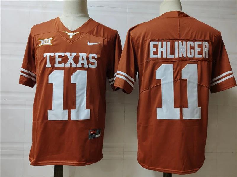 Texas Longhorns #11 Sam Ehlinger College Football Jersey by My Store