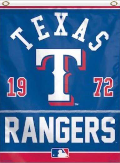 Texas Rangers 1972 Team Flag 3X5Ft Banner USA Polyester with Brass Grommets by flagsjustdoit