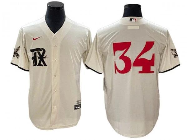 Texas Rangers #34 Nolan Ryan City Connect Limited Jersey by My Store