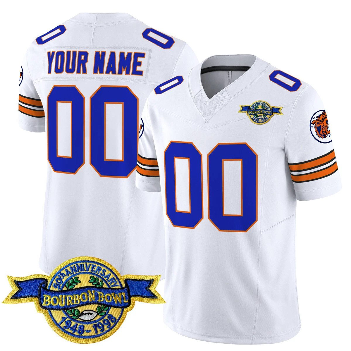 The Waterboy Bobby Boucher Vapor Limited Custom Jersey All Stitched White by My Store