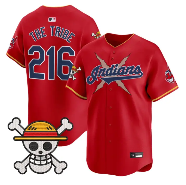 The Tribe Jersey #216 Cleveland Indians One Piece Premier Stitched by My Store