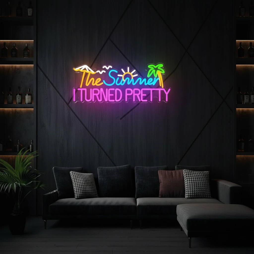 The Summer I Turned Pretty Led Neon Sign Neon Room Decor Sign by Neonchics