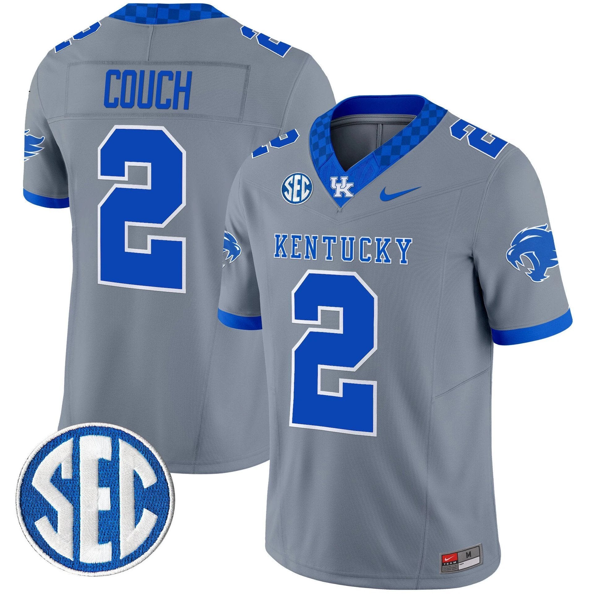 Tim Couch Jersey #2 Kentucky Wildcats 2025 Limited Stitched by My Store NCAA Football Jerseys