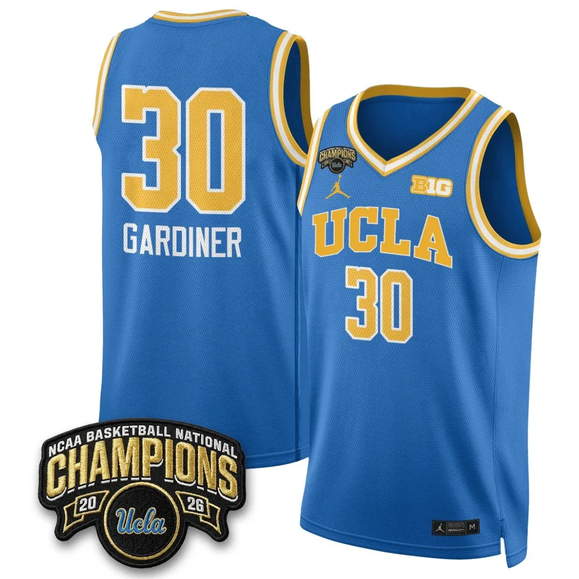 Timea Gardiner Jersey #30 UCLA Basketball Champion 2026 Limited Stitched by My store basketball